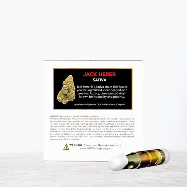 CBD Jack Herer Vape Cartridge - Image 2