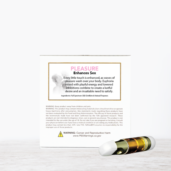 CBD Pleasure Effect Vape Cartridge - Image 2