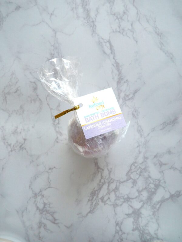 CBD Bath Bomb - Lavender & Chamomile
