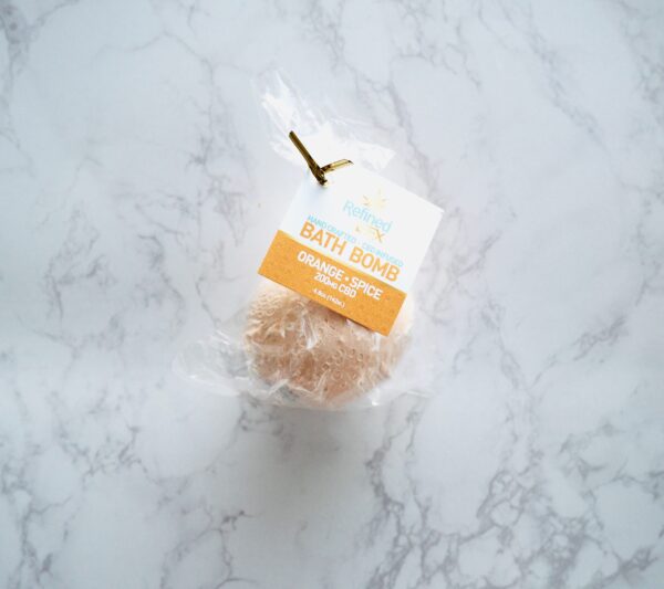 CBD Bath Bomb - Orange Spice