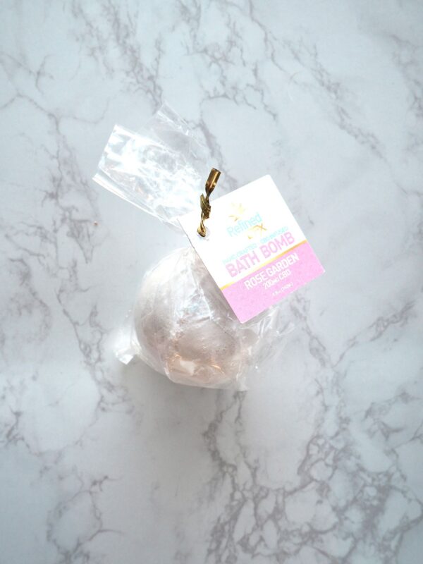 CBD Bath Bomb - Rose Garden