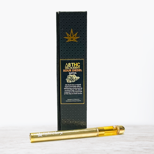 D8 Sour Diesel Disposable Vape Pen - Image 2